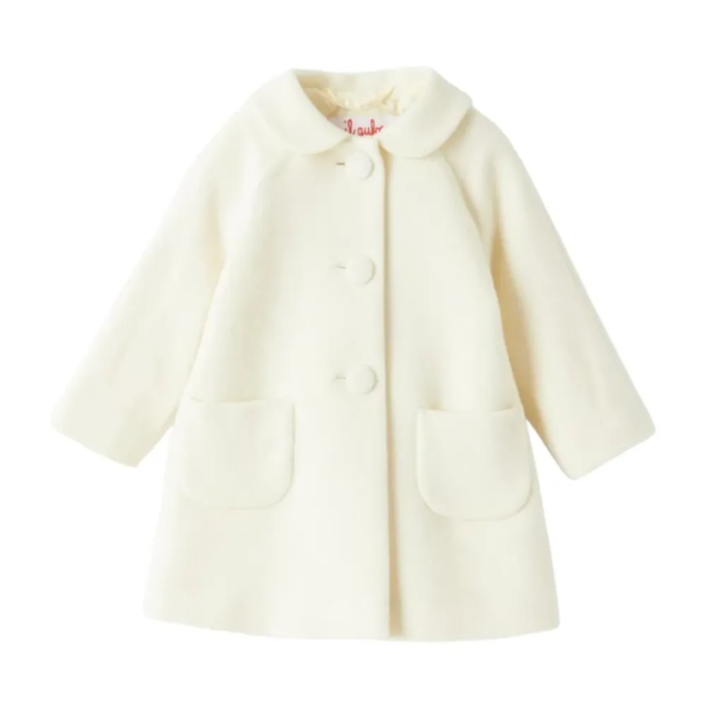 Mädchenmantel - Ausgestelltes Design aus weicher Wolle und Kaschmir>Il Gufo Sale