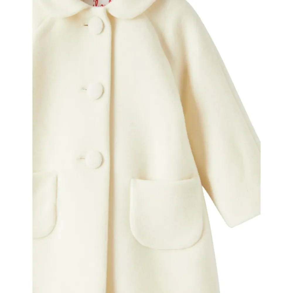 Mädchenmantel - Ausgestelltes Design aus weicher Wolle und Kaschmir>Il Gufo Sale