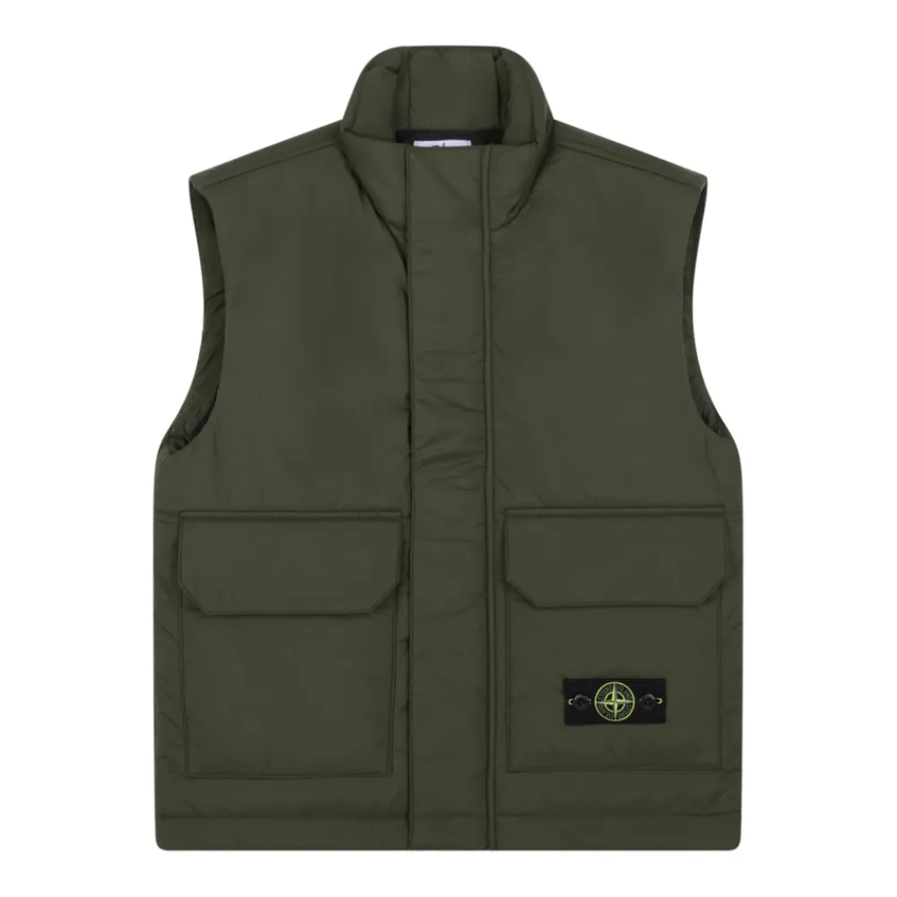 Militäres Kompassabzeichen Gilet>Stone Island