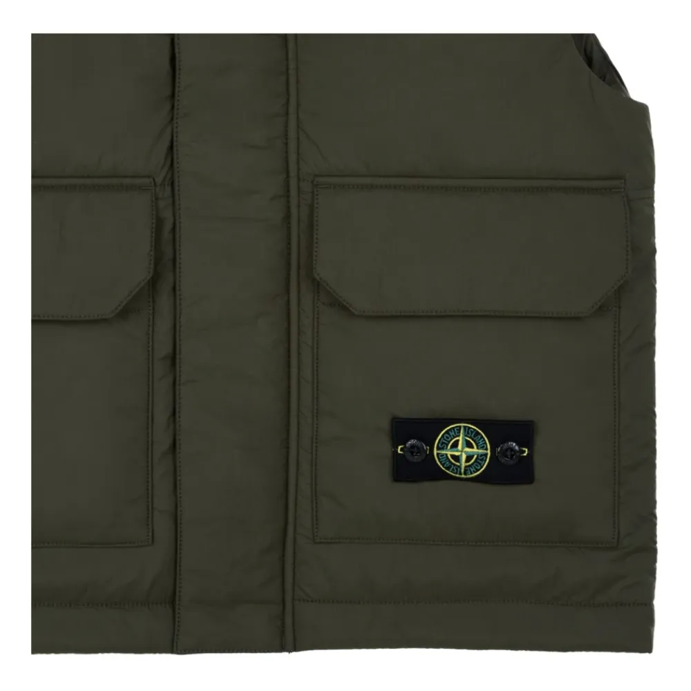 Militäres Kompassabzeichen Gilet>Stone Island