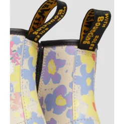Mini Floral Print Boots><noscript><img width=