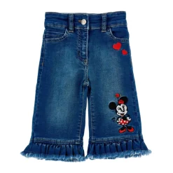 Minnie Mouse Jeans mit Stickerei>Monnalisa Outlet