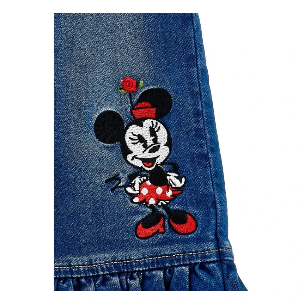 Minnie Mouse Jeans mit Stickerei>Monnalisa Outlet