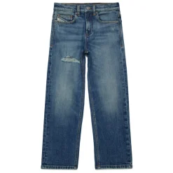 Mittele Straight Jeans mit Rissen>Diesel Hot