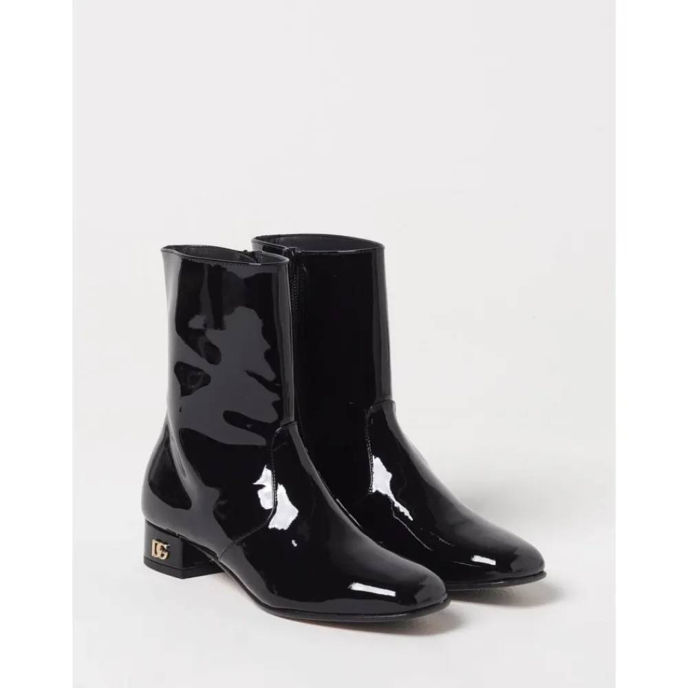Modische Ankle Boots Niedriger Absatz>Dolce & Gabbana New