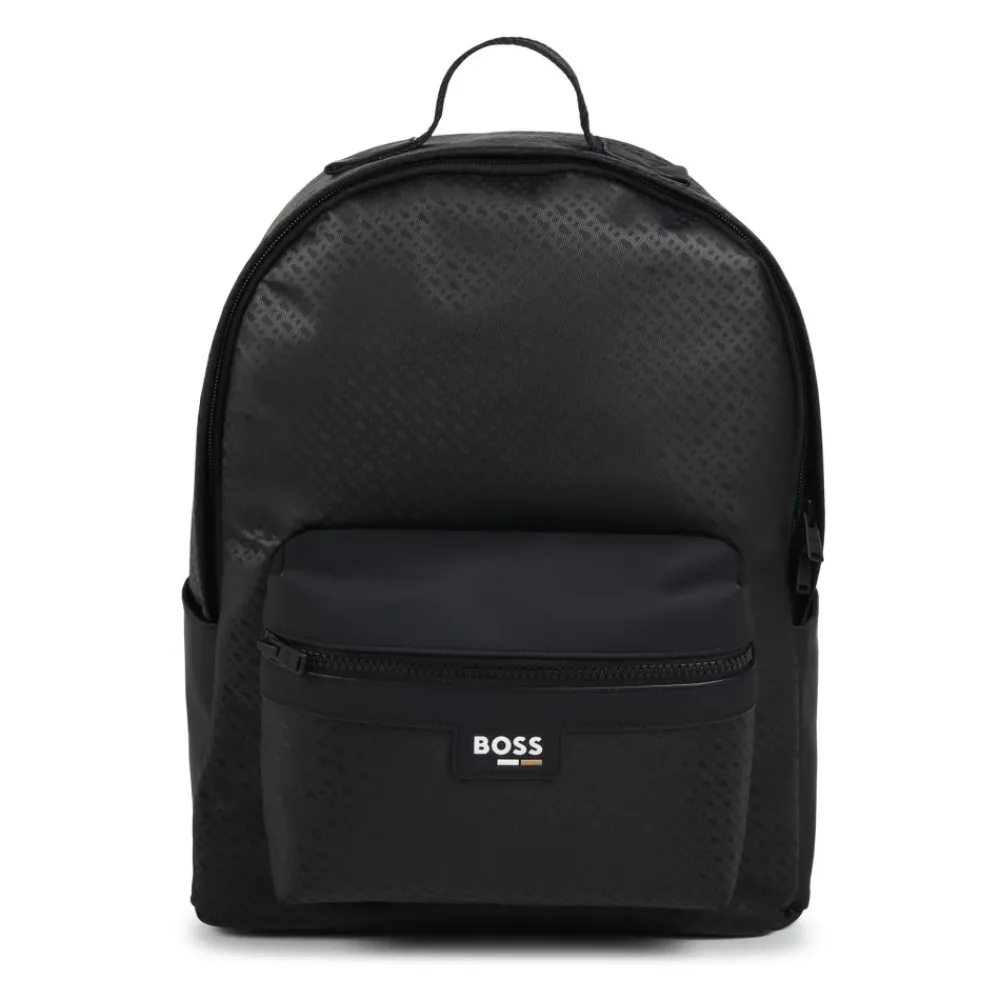 Monogramm Rucksack mit dreifarbigen Druck>Hugo