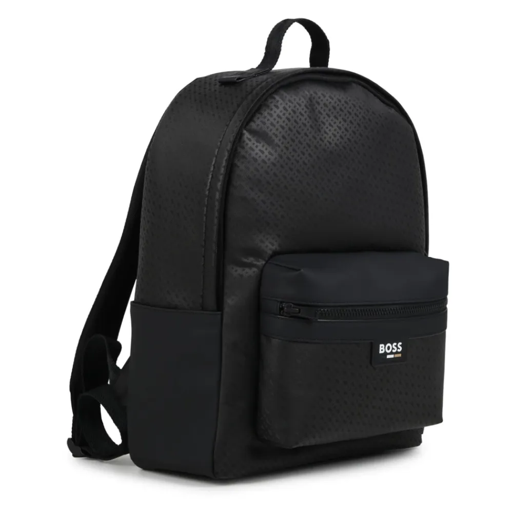 Monogramm Rucksack mit dreifarbigen Druck>Hugo
