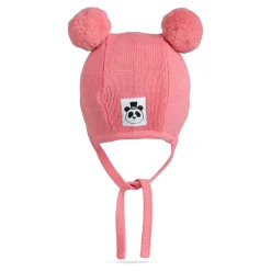 Mütze mit Bommel>Mini Rodini New