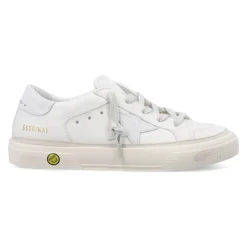 Nappa Leder Sneakers mit em Stern>Golden Goose Hot