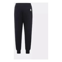 Navy Fleece Sweatpants mit Logo>Moncler Best