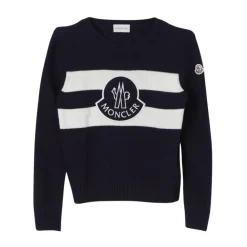 Navy Pullover Sweater>Moncler Discount