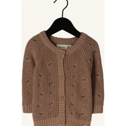 NBFEMLEN EMB AO LS KNIT CARD LIL>Lil' Atelier New