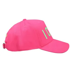 Neon Fuchsia Hut mit Schirm><noscript><img width=