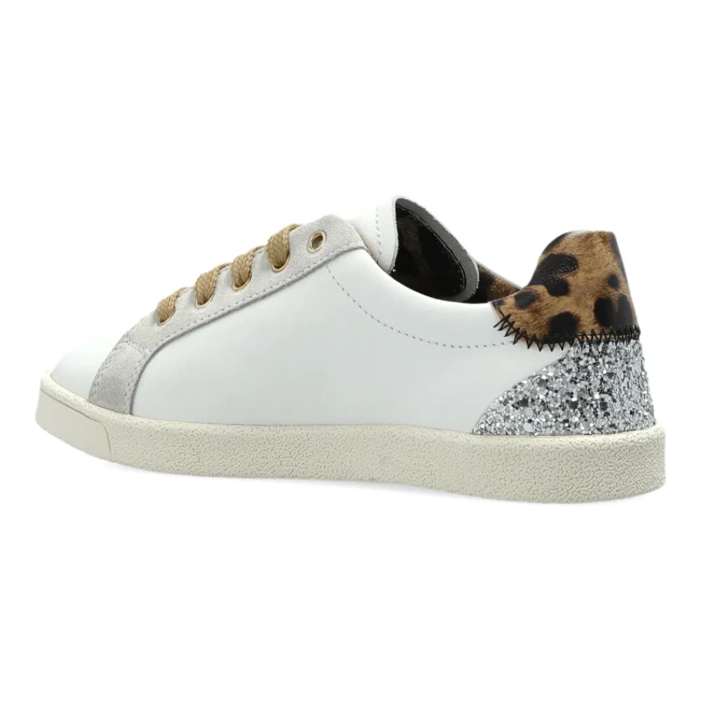 Original Sneakers mit Glitzer und Stickerei>Dolce & Gabbana Online