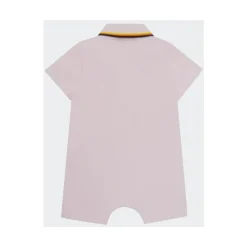 Pagliaccetto con collo a Polo in costina rigato>K-Way Discount