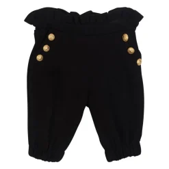 Pantaloni con bottoni Vita elasticizzata Tasche laterali>Balmain Discount
