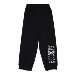 Pantaloni sportivi con logo>MM6 Maison Margiela