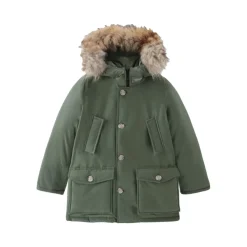 Parka Jacke mit abnehmbarem Pelz>Woolrich Clearance