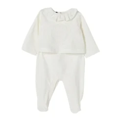 Peter Pan Kragen Spitzen Romper>Versace New