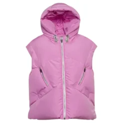 Pinke Steppweste>Khrisjoy Hot