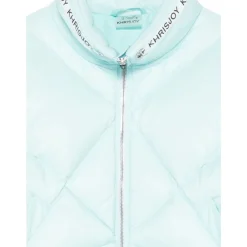 Piumino con logo><noscript><img width=