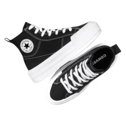 Platform Canvas Sneakers><noscript><img width=