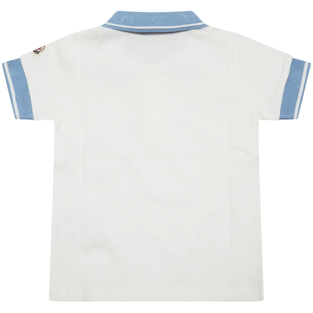 Polo mit Kontrastkragen>Moncler Clearance