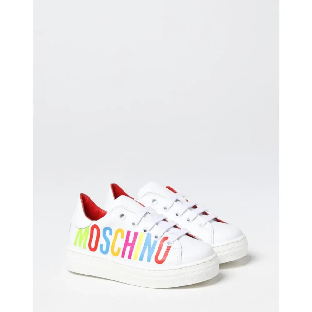Rainbow Logo Sneakers>Moschino Discount