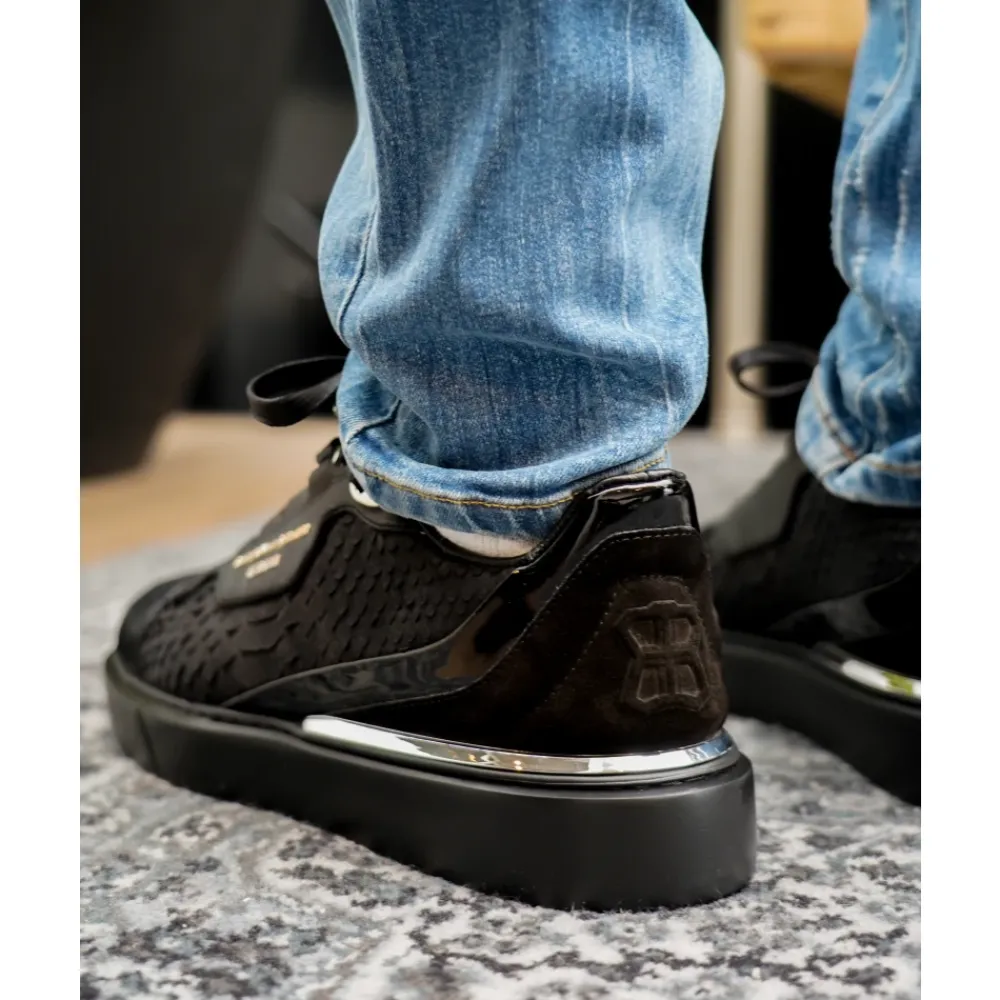 Raphael Python Cut-Matt Sneaker>Benjamin Berner Discount