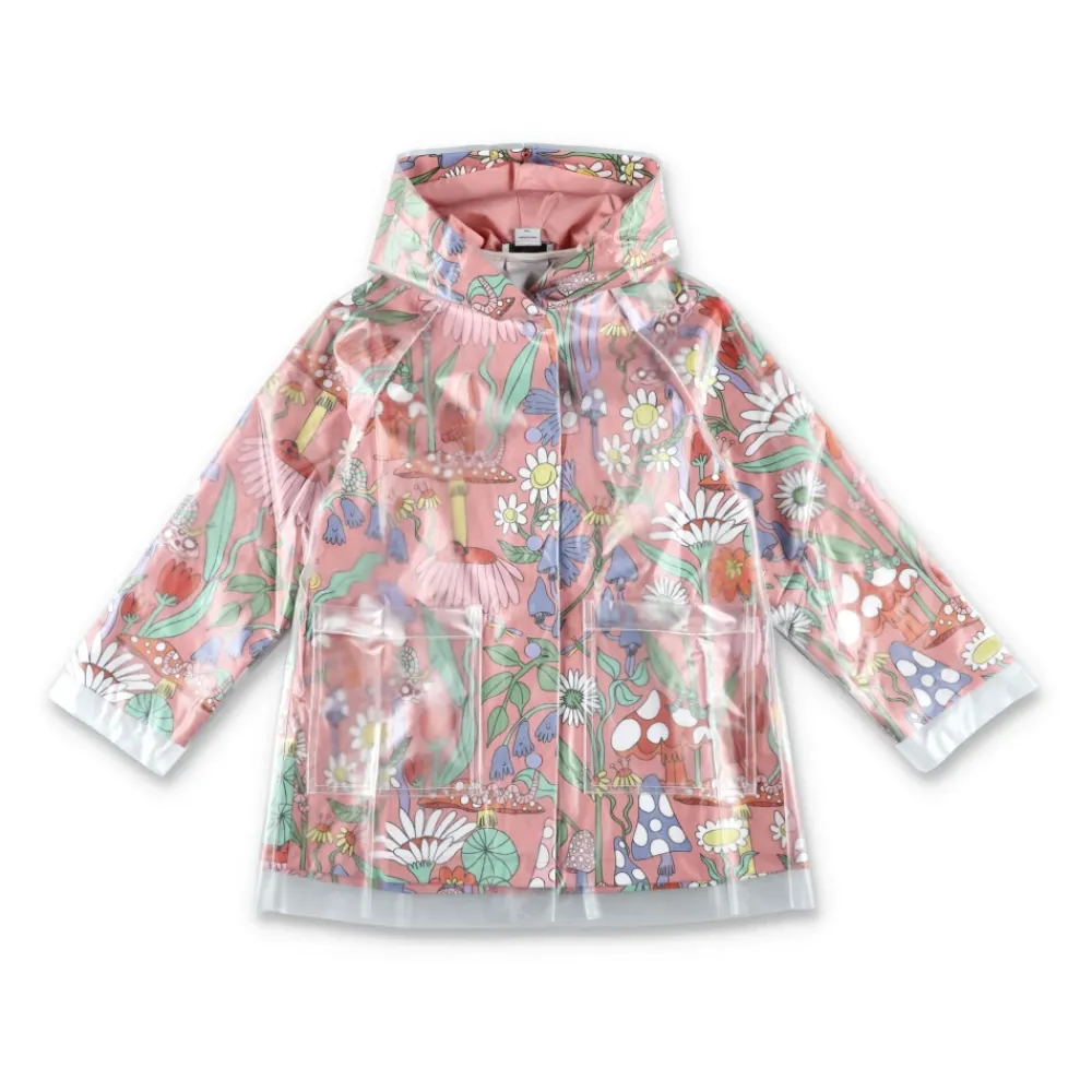 Regenmantel mit Blumenmuster>Stella McCartney Online