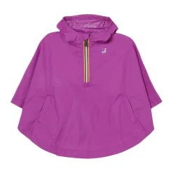 Regenponcho mit Kapuze Grüne Jacke>K-Way