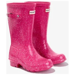 Riesige Glitzer-Gummistiefel>Hunter Hot