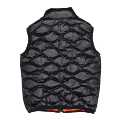 Ärmellose Weste mit Wellenmuster>Blauer