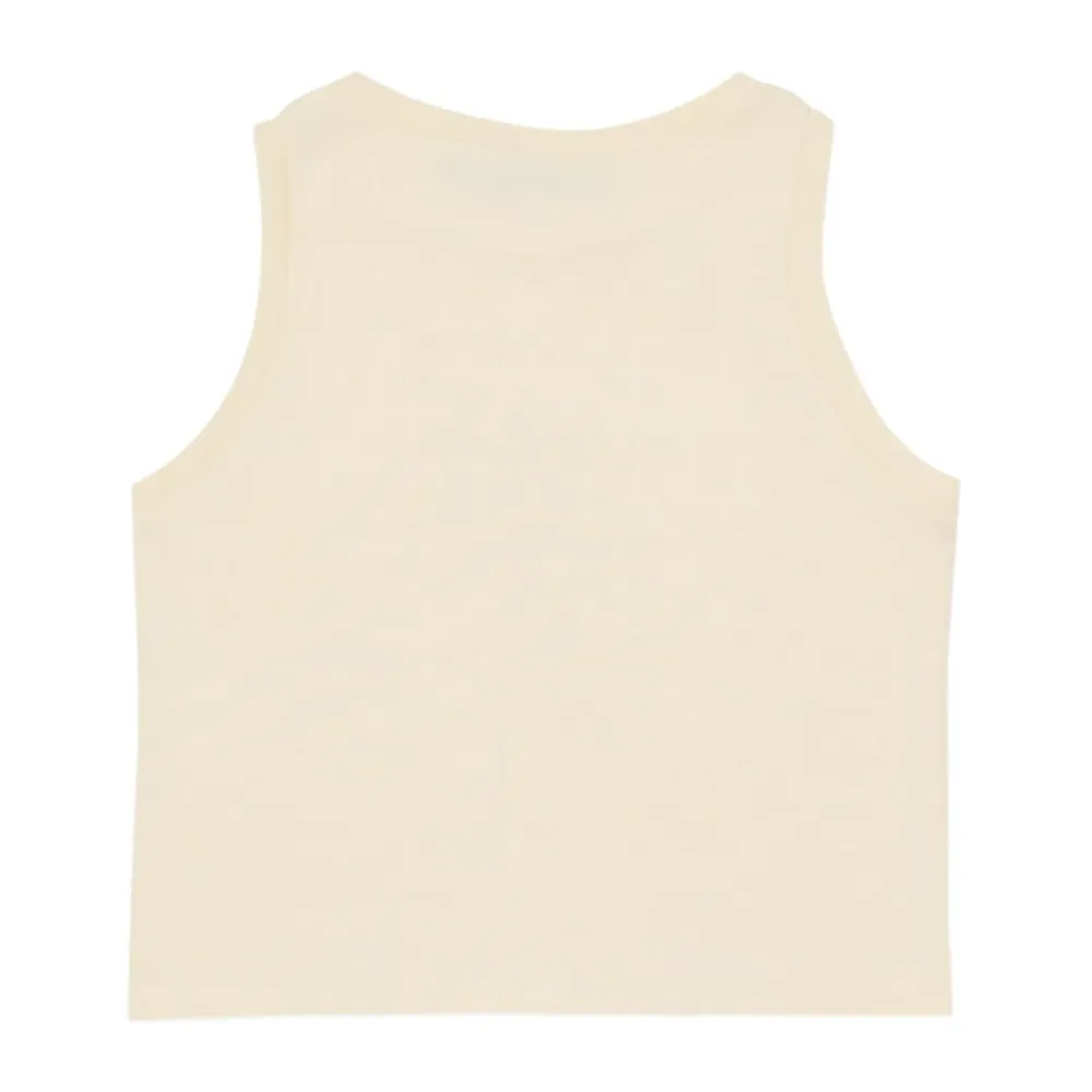 Ärmelloses Shirt mit Logo>Max & Co New