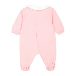 Fleece-Strampler mit Teddybär>Moschino