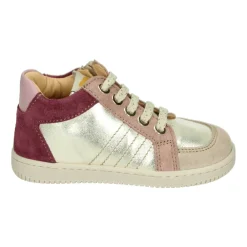 Rosa Multi Leder Mitte Mädchen Schuhe>Ocra