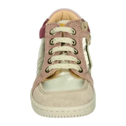 Rosa Multi Leder Mitte Mädchen Schuhe>Ocra