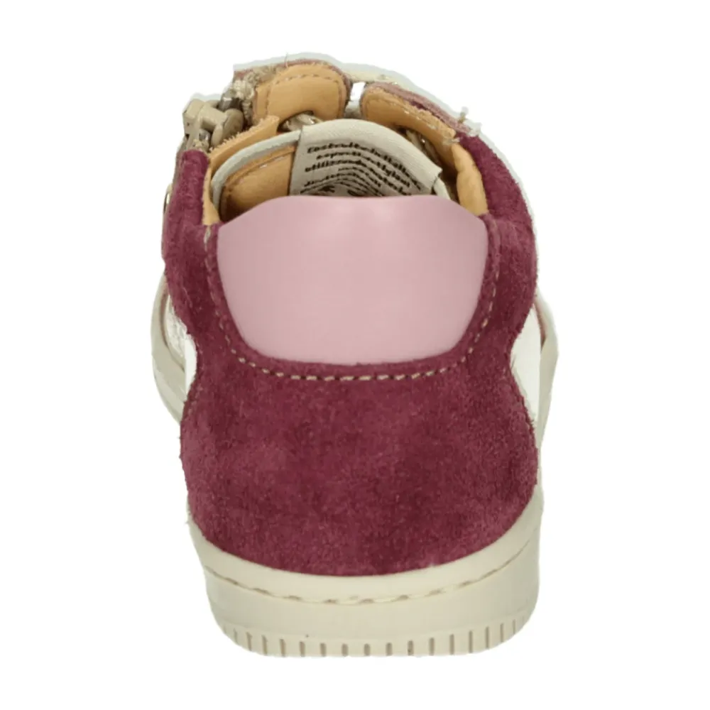 Rosa Multi Leder Mitte Mädchen Schuhe>Ocra