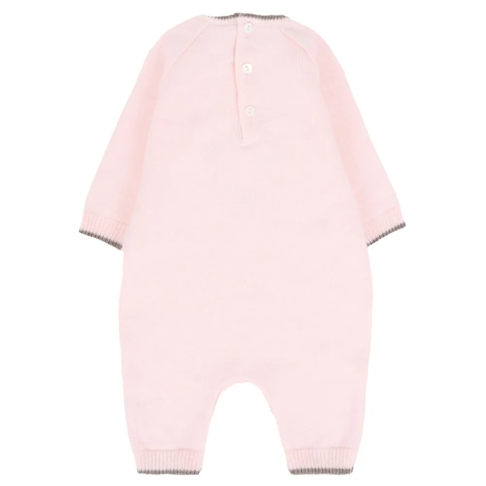 Wollstrampler mit Bärenverzierung>Little Bear Best