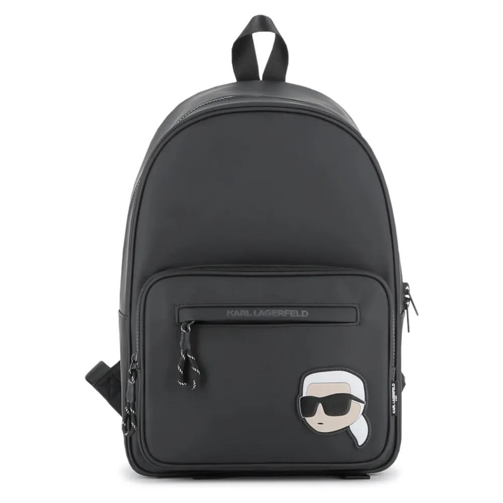 Rucksack aus gummiertem Textil>Karl Lagerfeld Hot