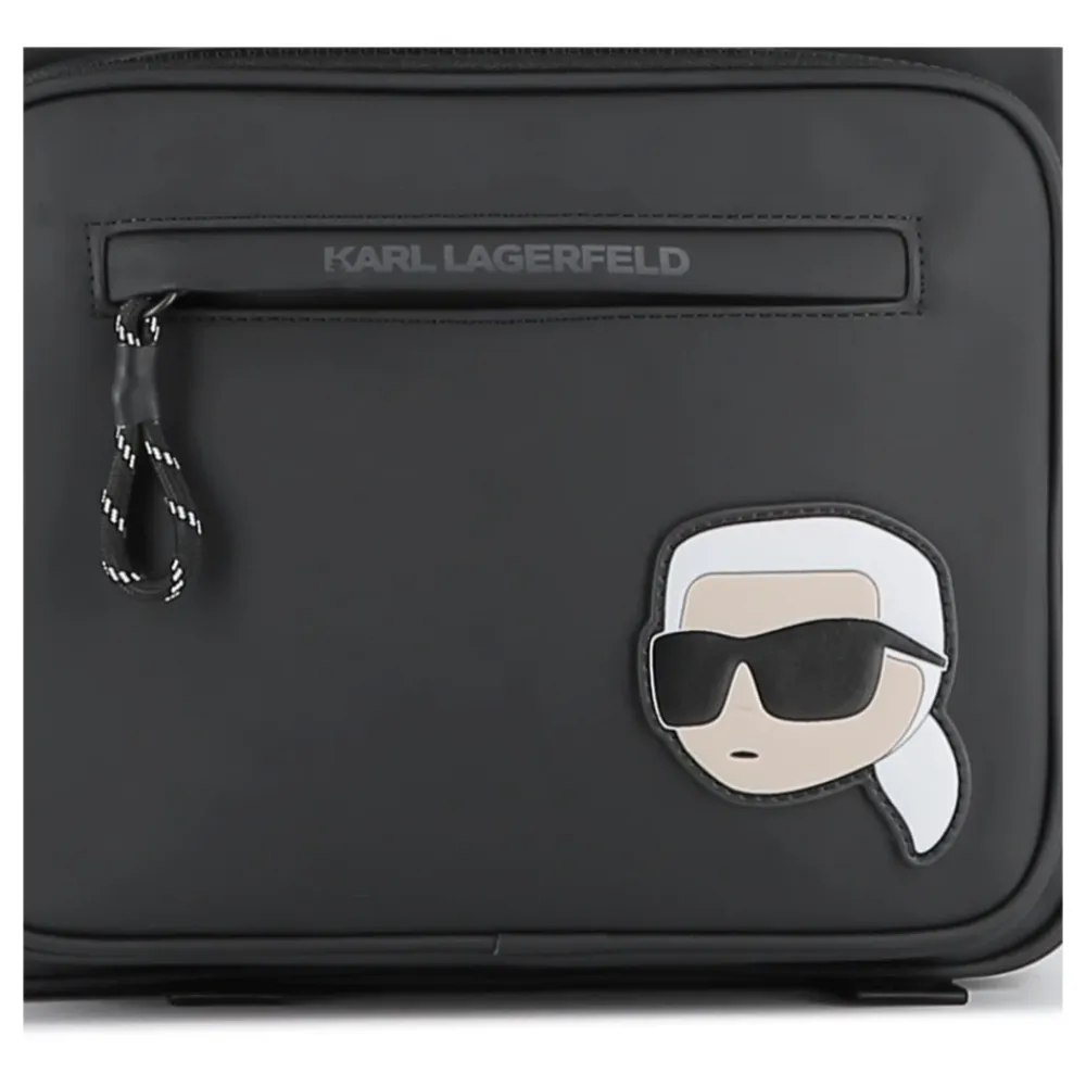 Rucksack aus gummiertem Textil>Karl Lagerfeld Hot