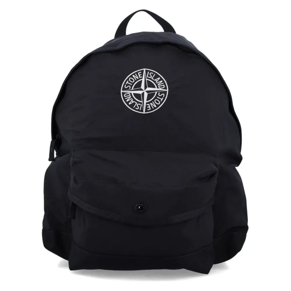 Rucksack mit gepolsterten Trägern und Taschen>Stone Island Clearance