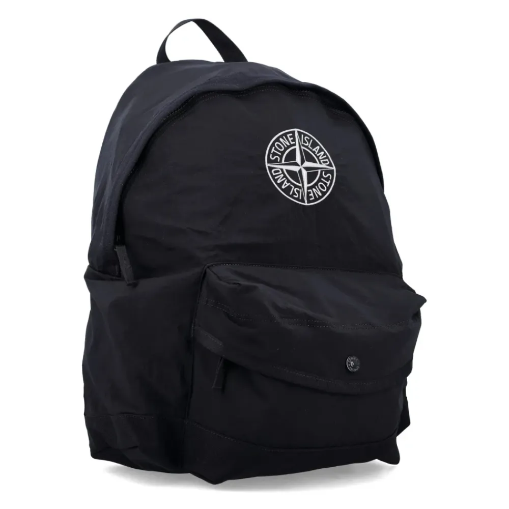 Rucksack mit gepolsterten Trägern und Taschen>Stone Island Clearance