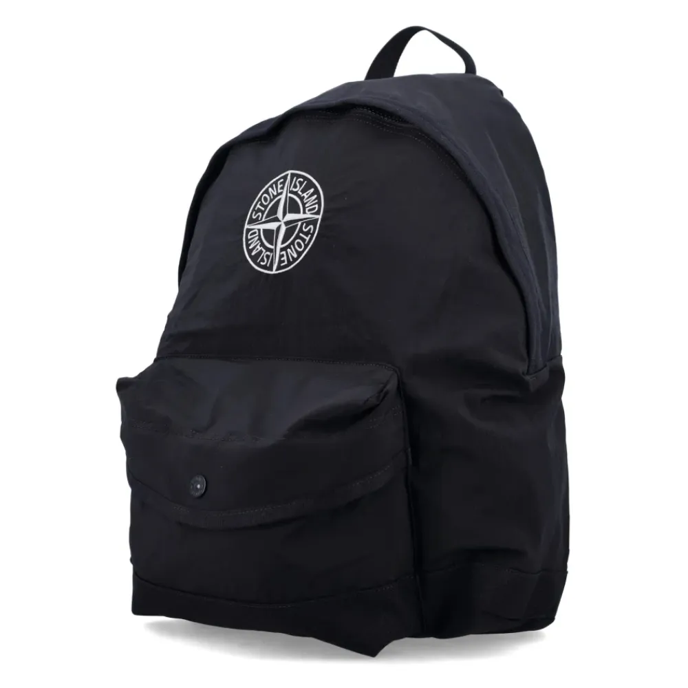 Rucksack mit gepolsterten Trägern und Taschen>Stone Island Clearance