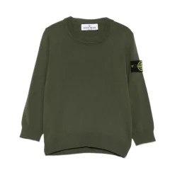 Rundhals-Pullover>Stone Island