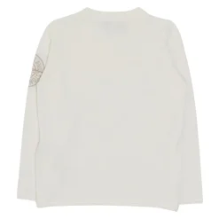 Rundhals-Pullover mit Kompass-Stickerei>Stone Island