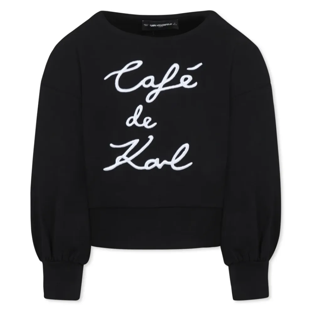 Rundhals-Sweatshirt>Karl Lagerfeld Sale
