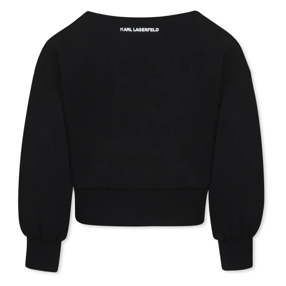Rundhals-Sweatshirt>Karl Lagerfeld Sale