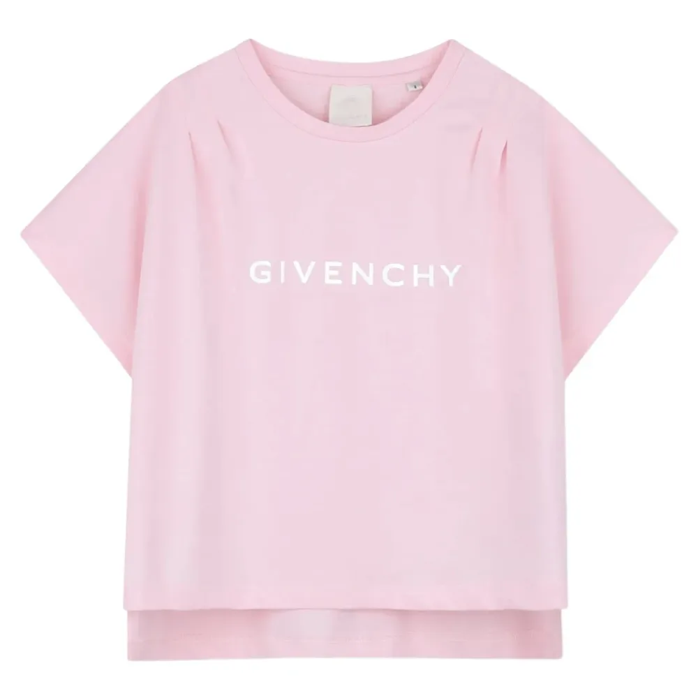 Rundhals-T-Shirt mit Logo>Givenchy Outlet