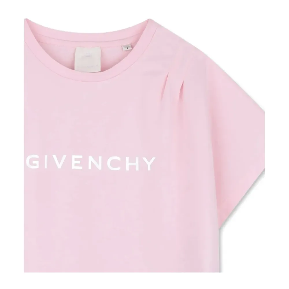 Rundhals-T-Shirt mit Logo>Givenchy Outlet